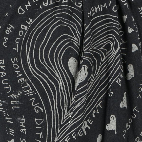 NWOT Desigual floral heart full skirt - XL ( size 12) - Picture 5 of 6